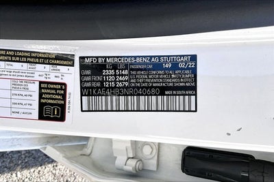 2022 Mercedes-Benz C 300 4MATIC® Sedan