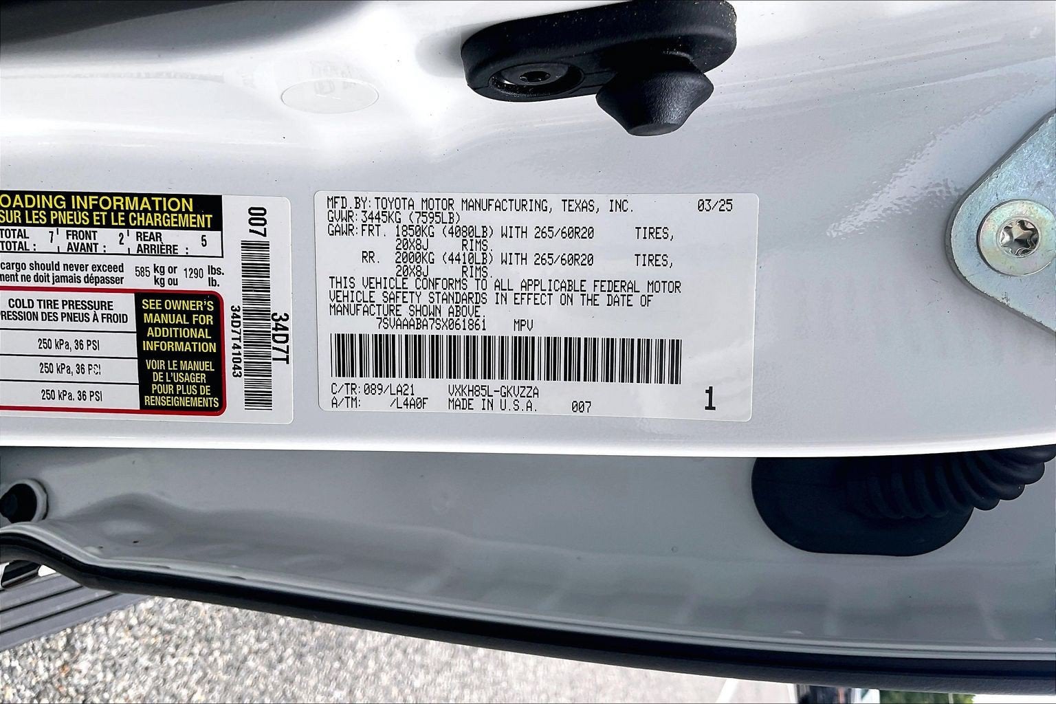 2025 Toyota Sequoia Platinum