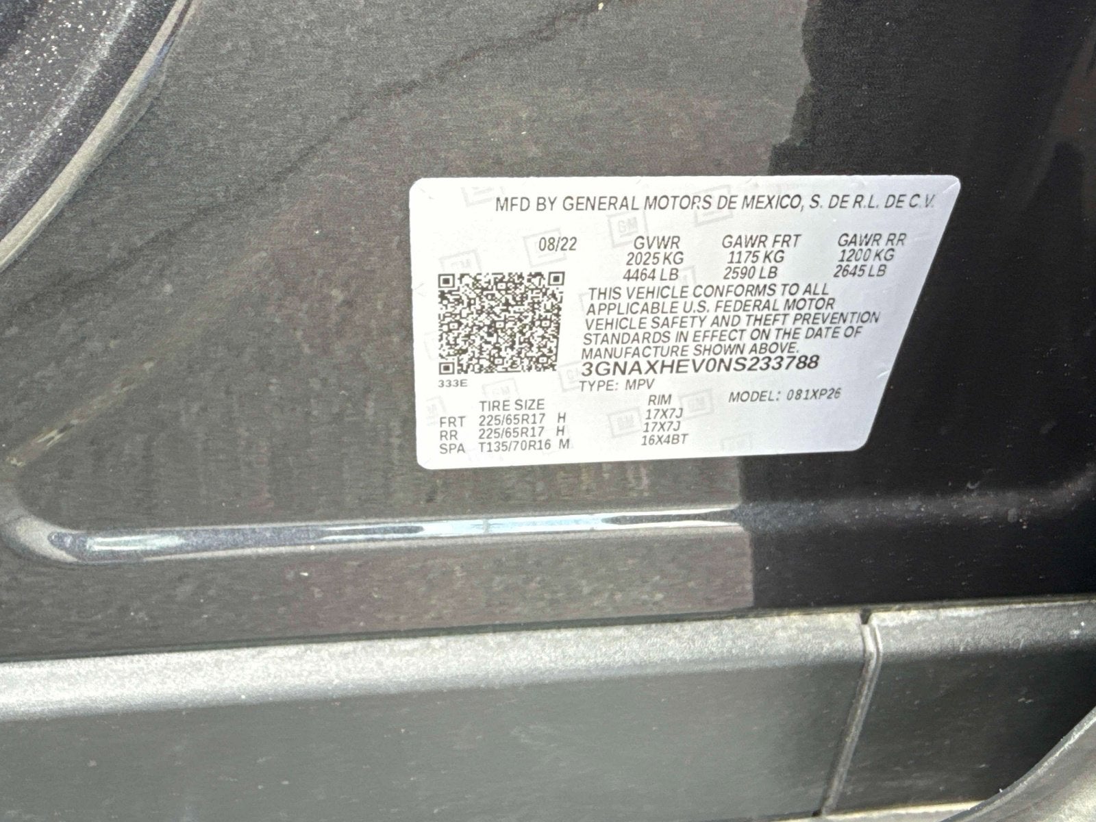 2022 Chevrolet Equinox LS