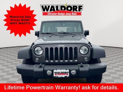 2018 Jeep Wrangler JK Unlimited Sport S 4x4