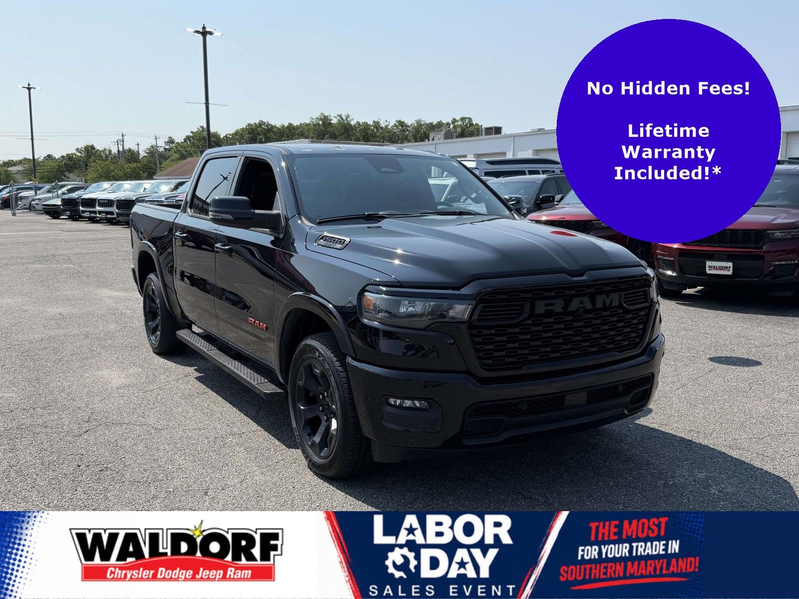 2025 RAM 1500 Big Horn Crew Cab 4x4 5'7' Box