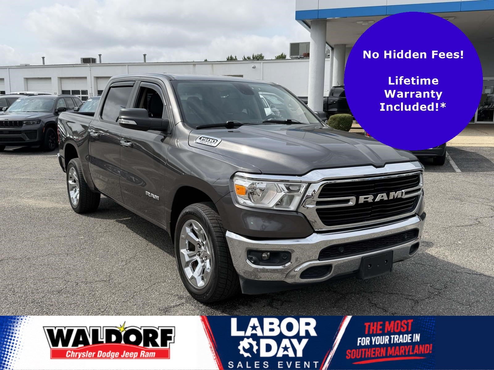 2019 RAM 1500 Big Horn/Lone Star Crew Cab 4x4 5'7' Box