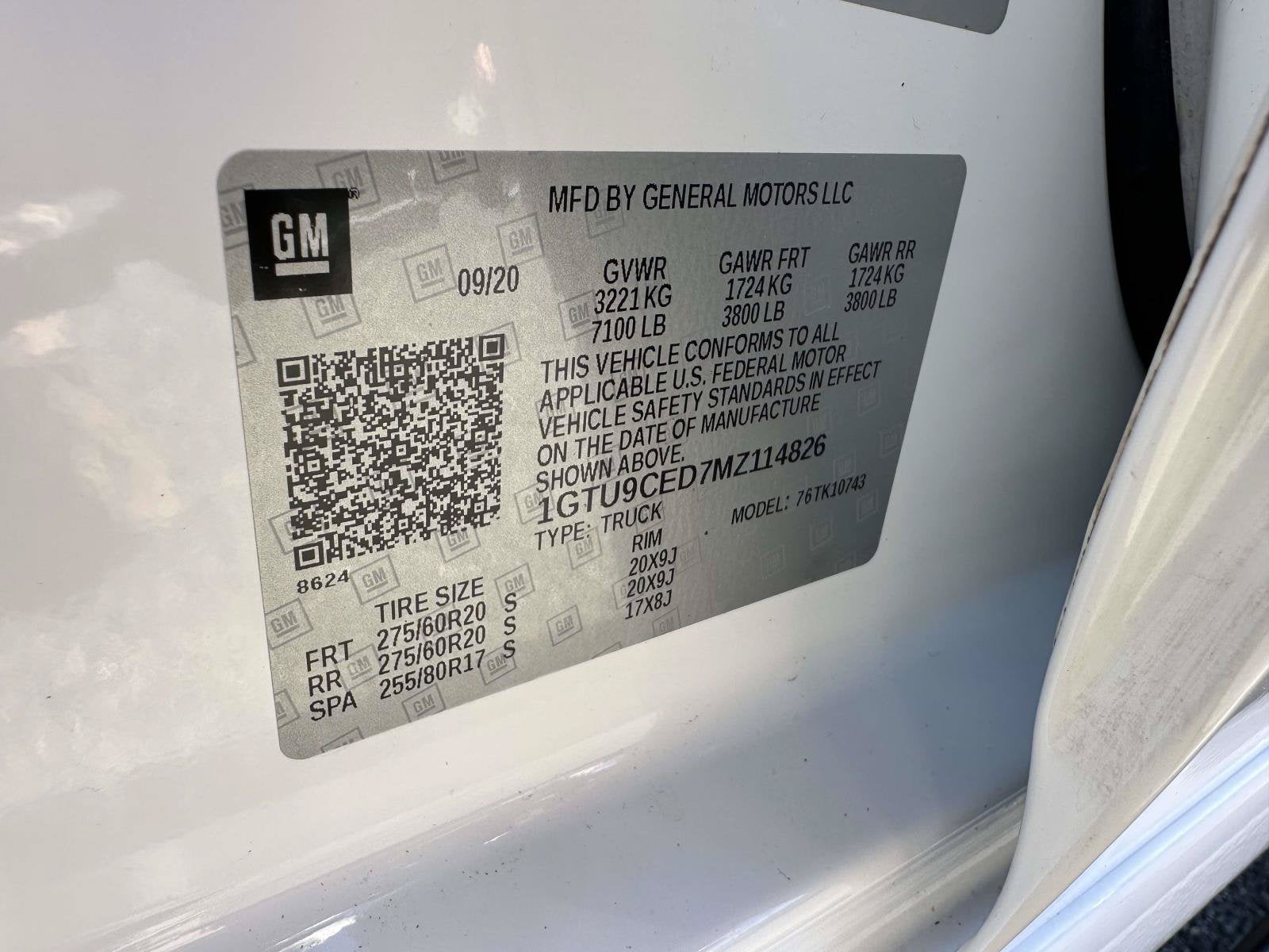 2021 GMC Sierra 1500 4WD Crew Cab Standard Box Elevation