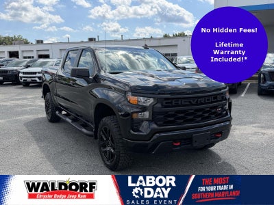 2024 Chevrolet Silverado 1500 4WD Crew Cab Short Bed Custom Trail Boss