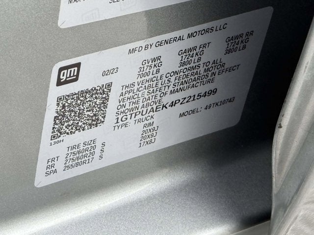 2023 GMC Sierra 1500 Pro