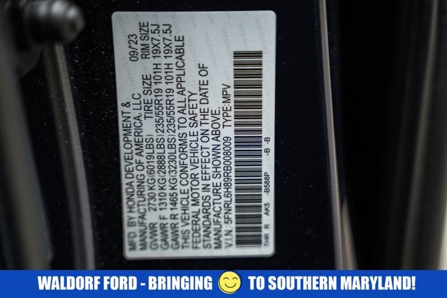 2024 Honda Odyssey Touring