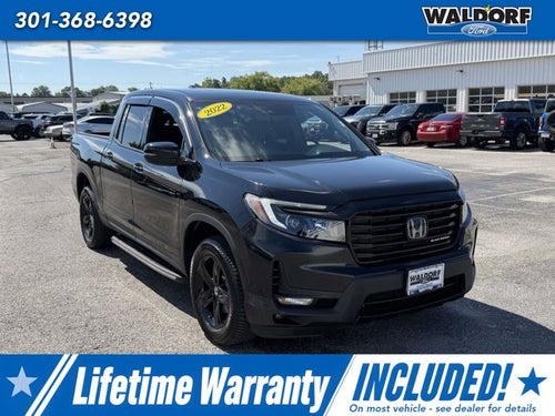 2022 Honda Ridgeline Black Edition