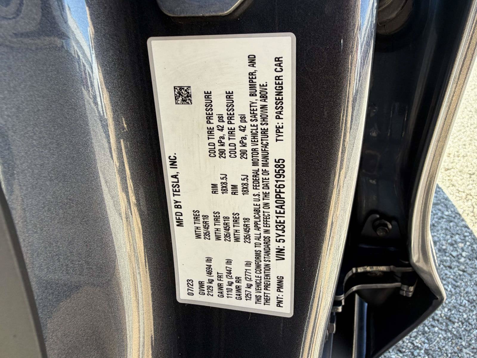 2023 Tesla Model 3 Base