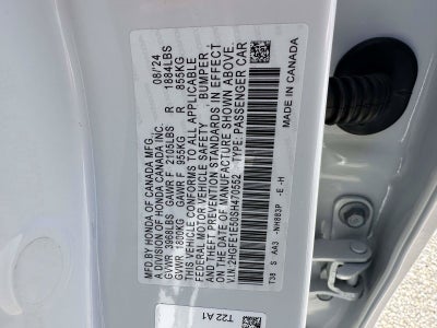 2025 Honda Civic Si Manual