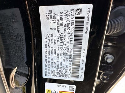 2025 Honda Civic Sedan LX