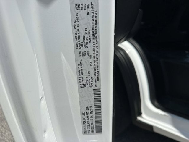 2023 RAM ProMaster Cargo Van 2500 High Roof 159" WB