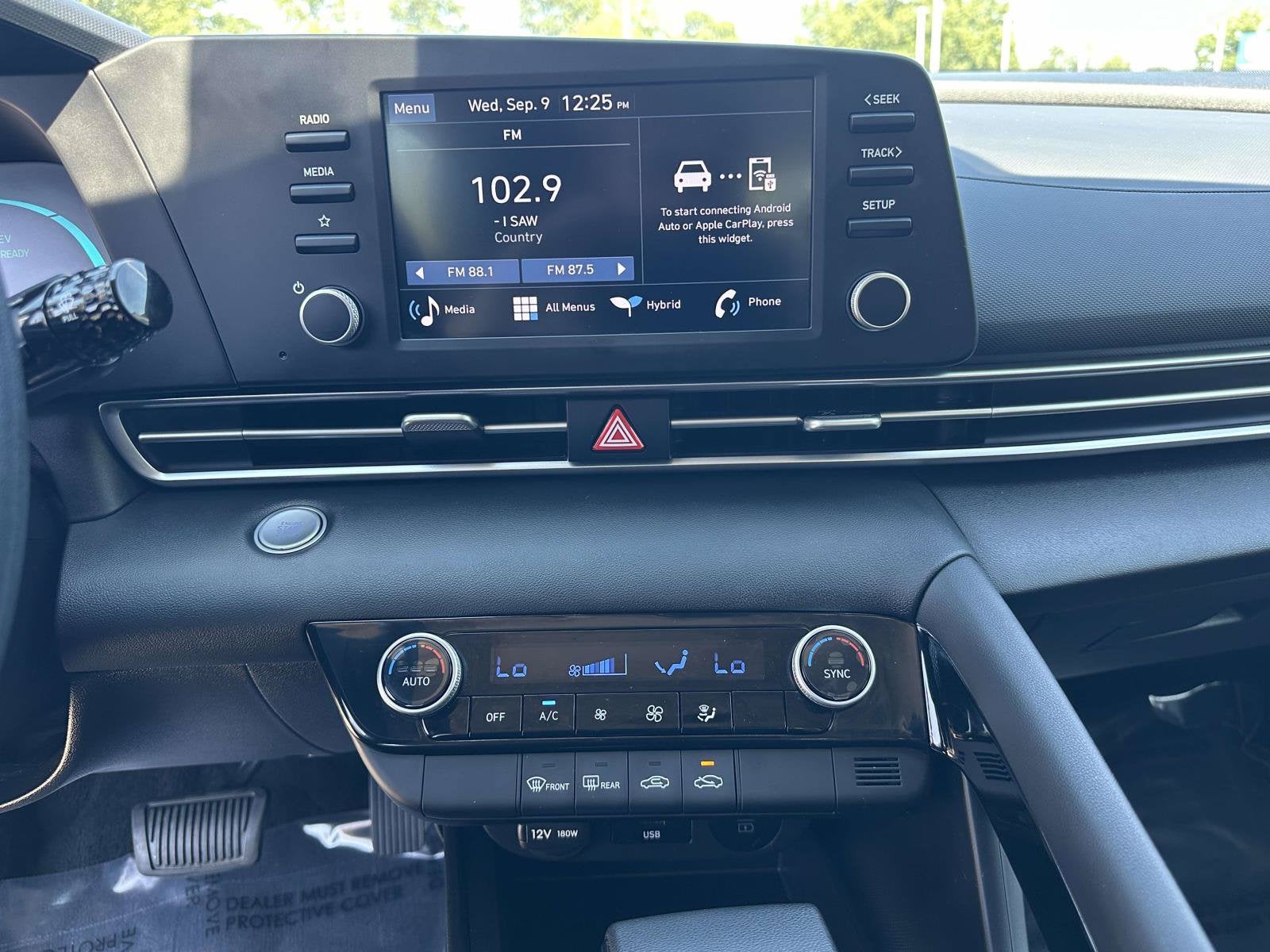 2026 Hyundai Elantra Hybrid Blue