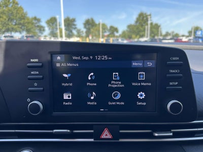 2026 Hyundai Elantra Hybrid Blue