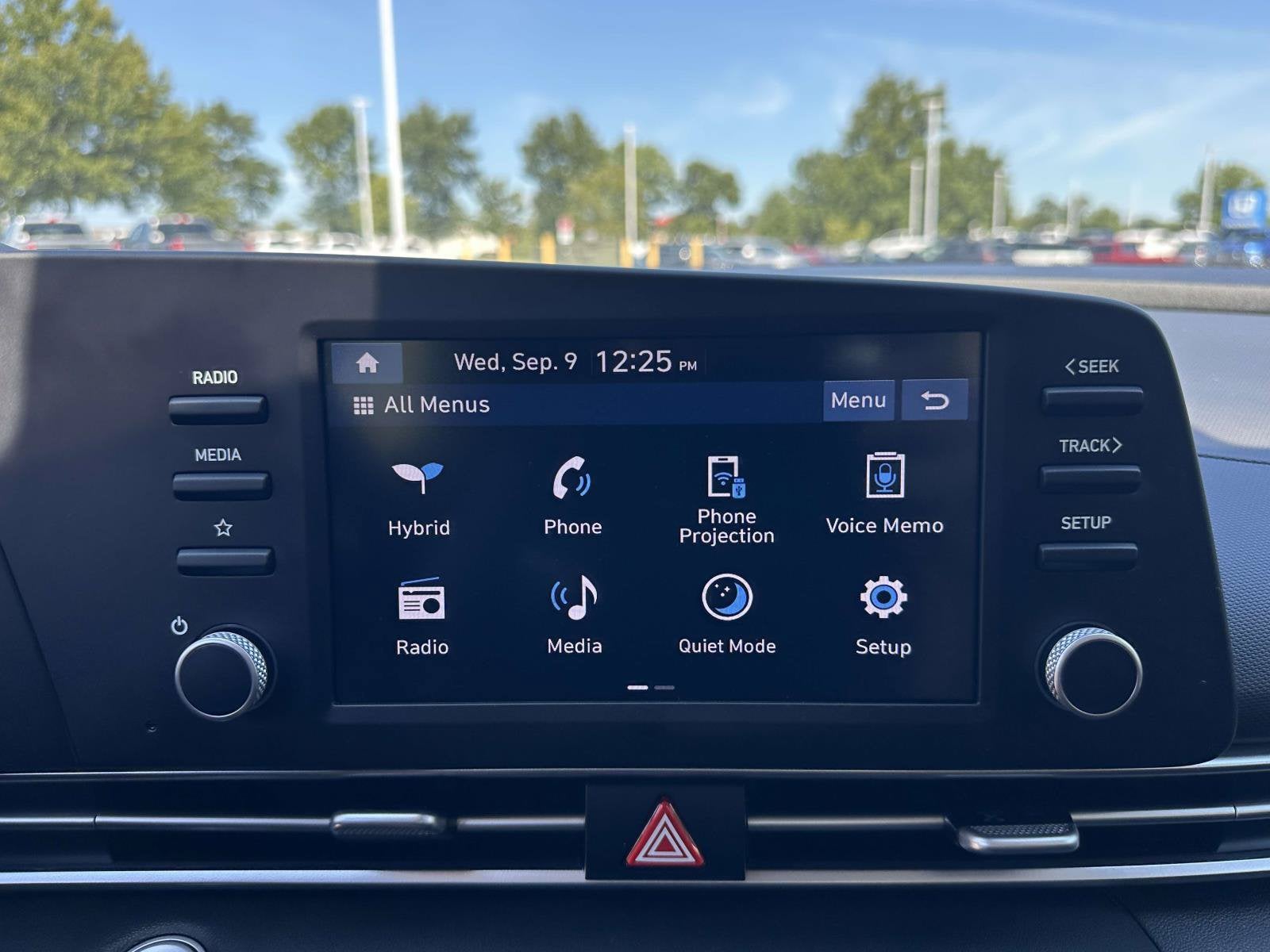 2026 Hyundai Elantra Hybrid Blue