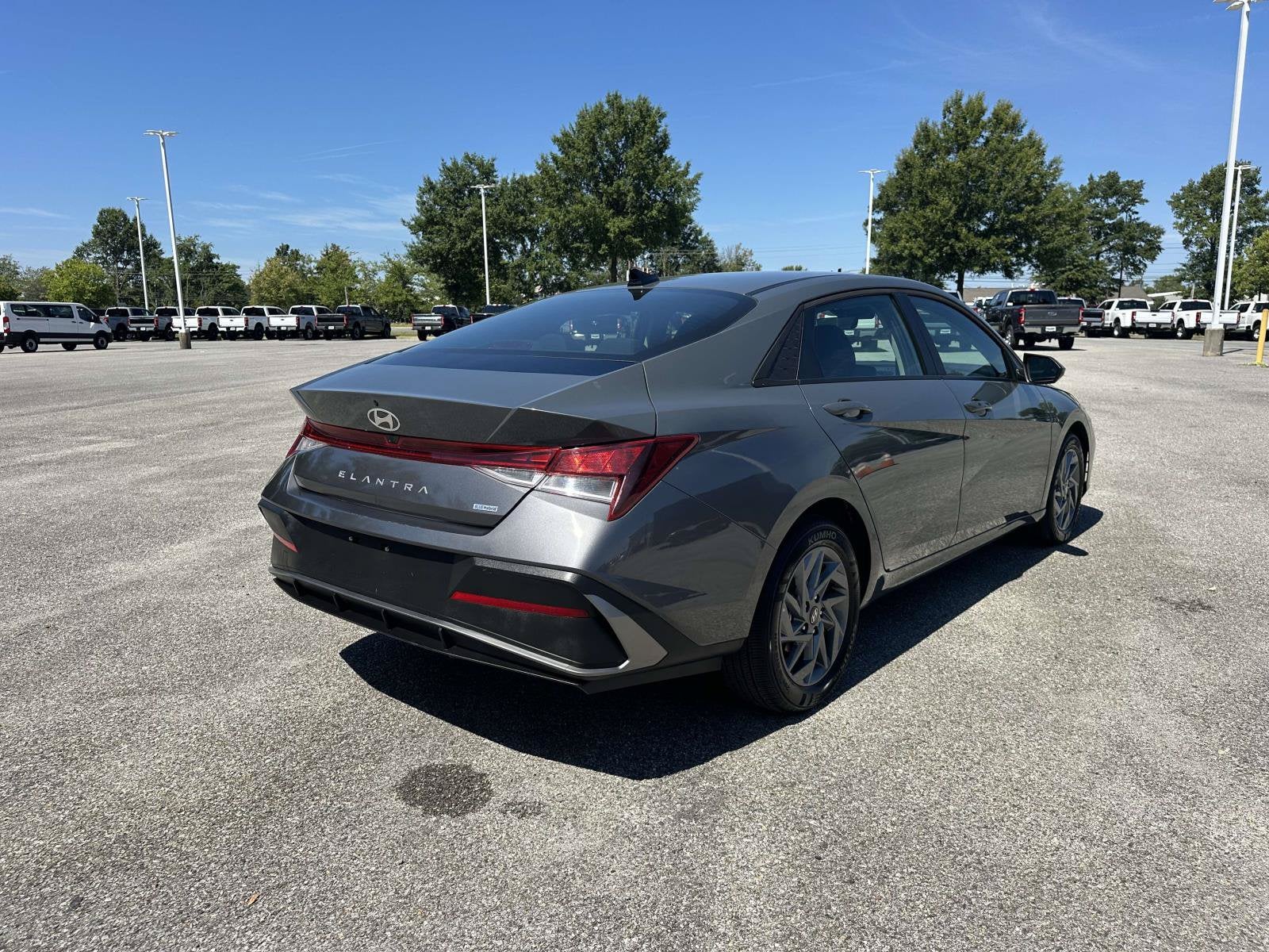 2026 Hyundai Elantra Hybrid Blue