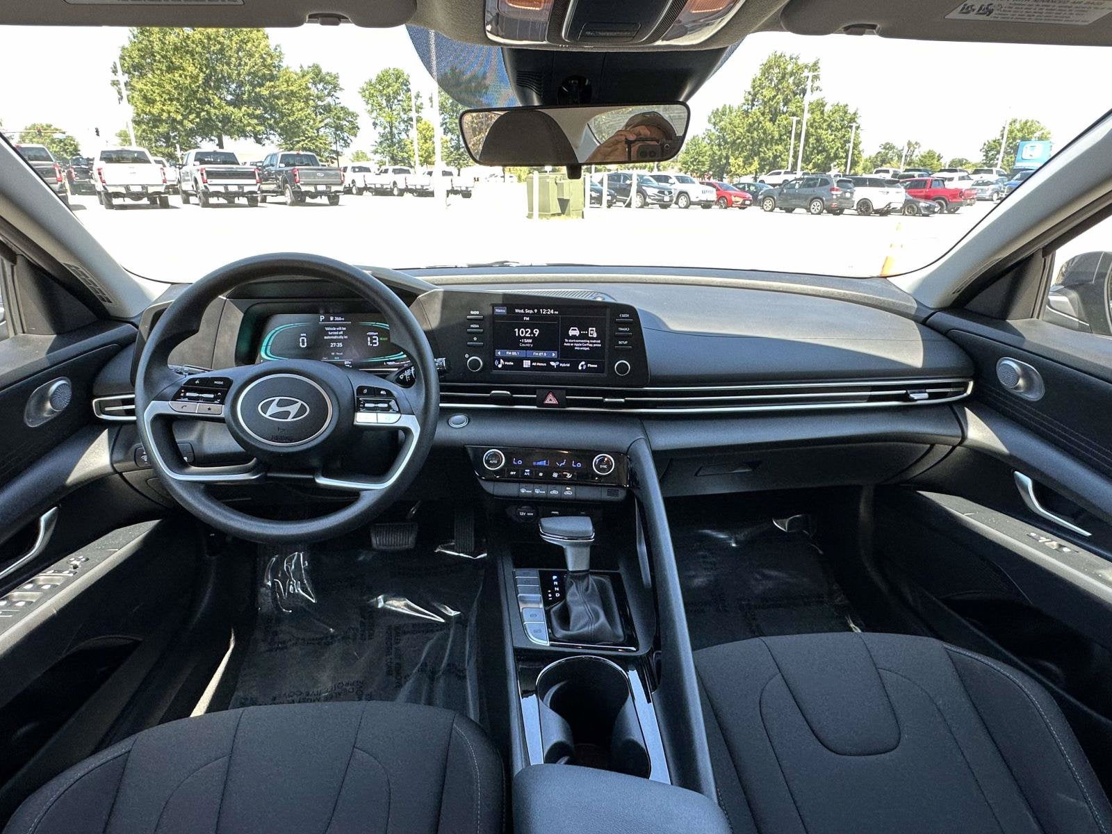 2026 Hyundai Elantra Hybrid Blue