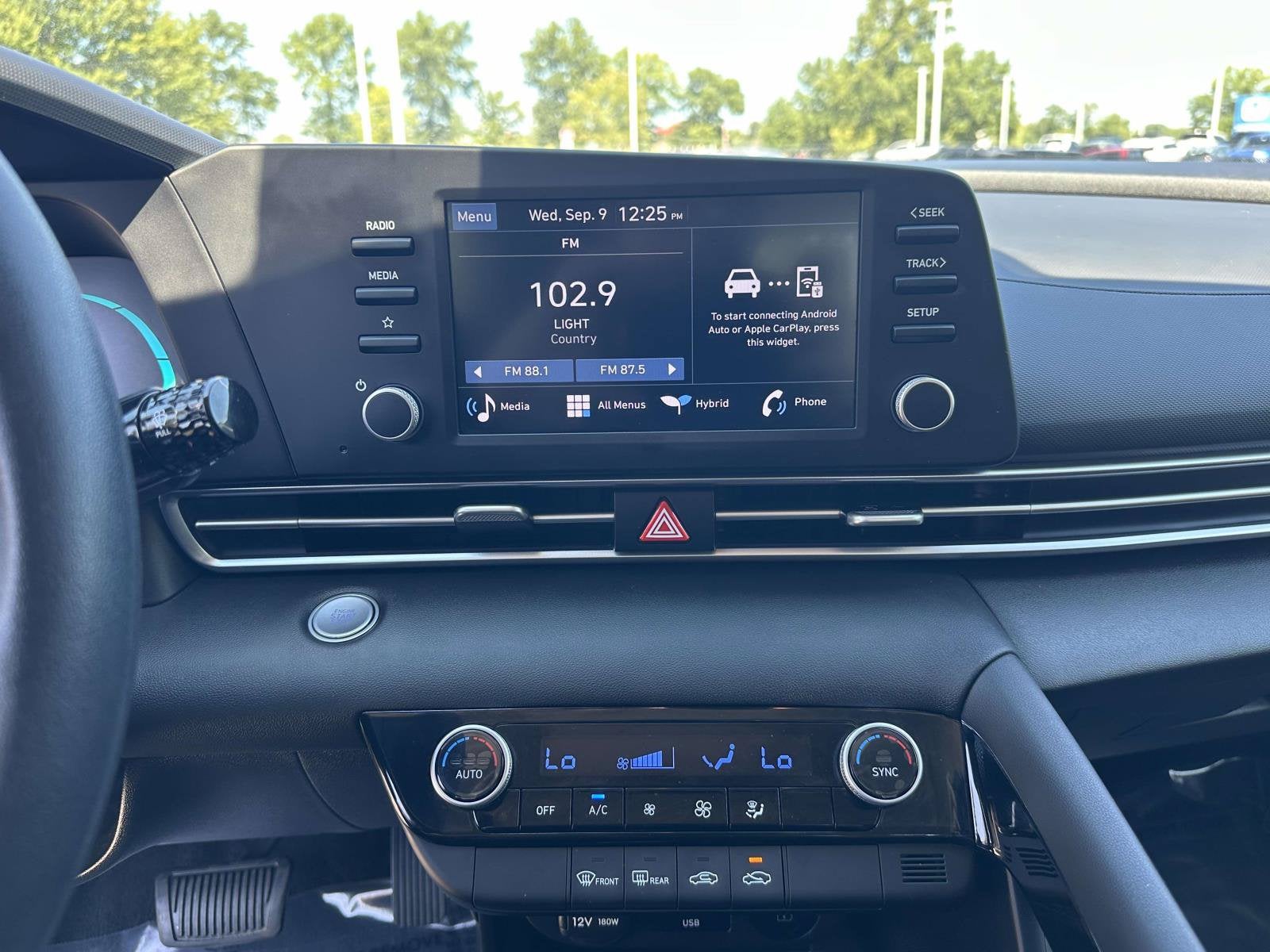 2026 Hyundai Elantra Hybrid Blue