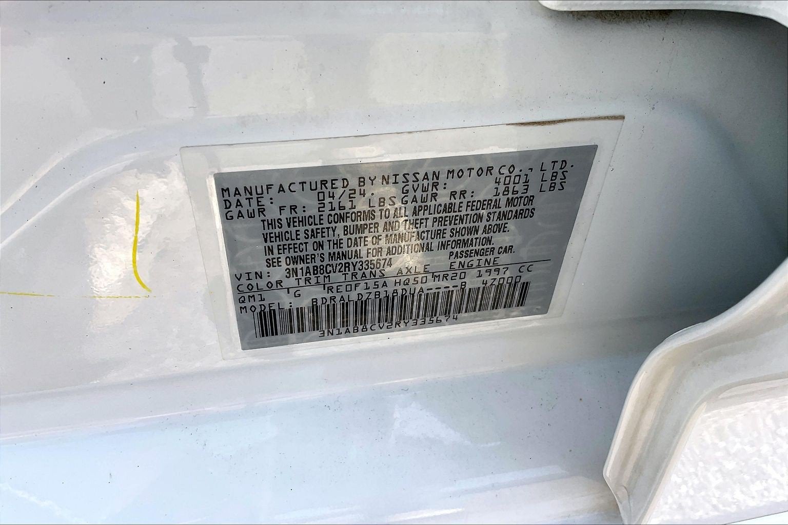 2024 Nissan Sentra SV