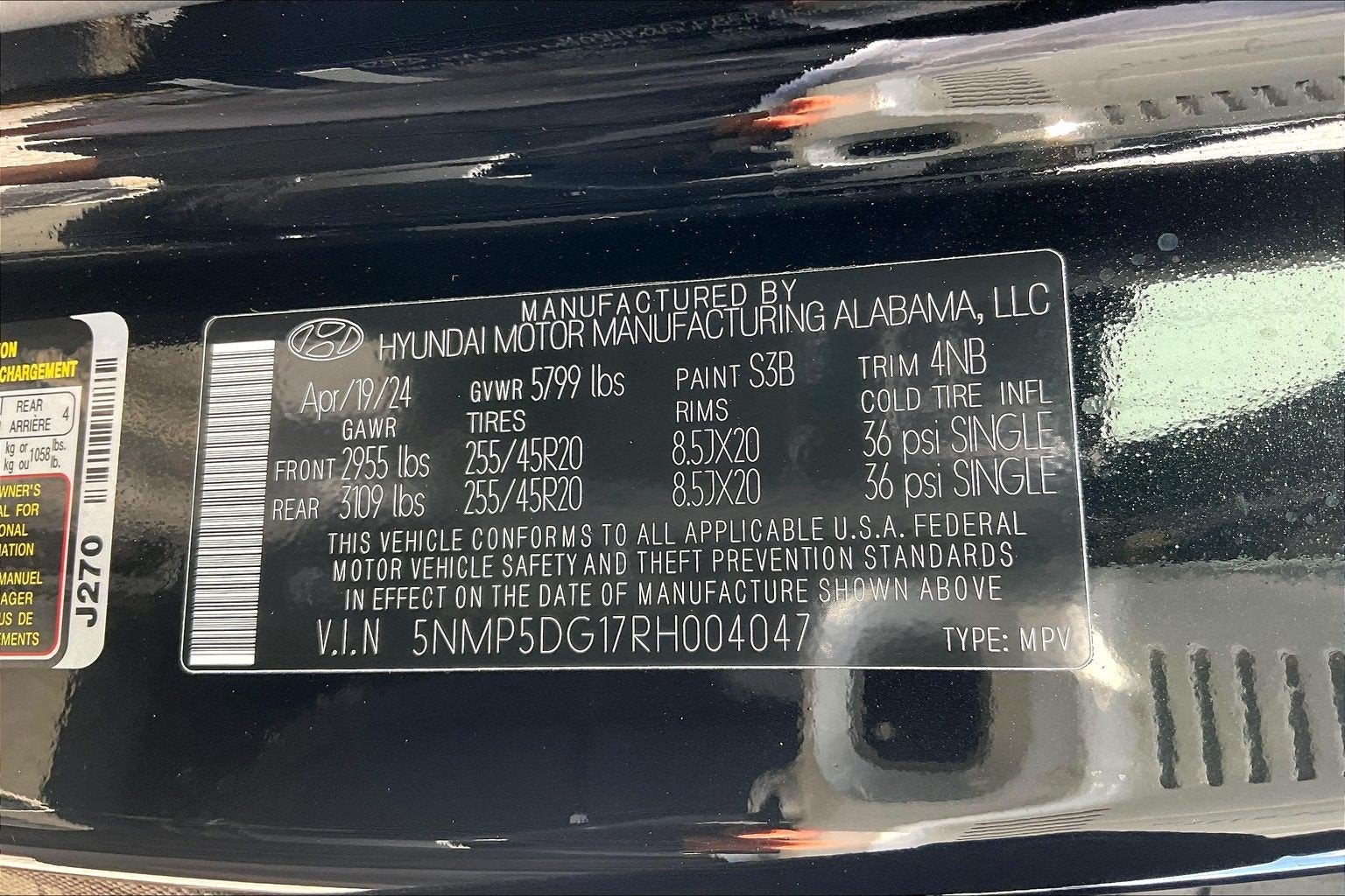 2024 Hyundai Santa Fe Calligraphy