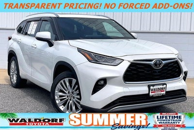 2022 Toyota Highlander Platinum