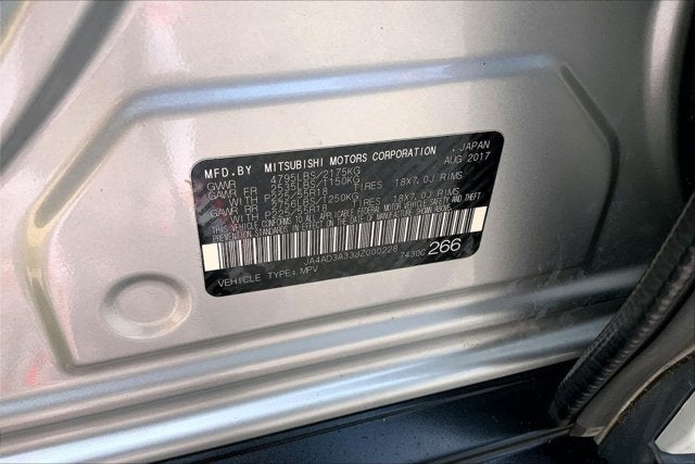 2018 Mitsubishi Outlander SE