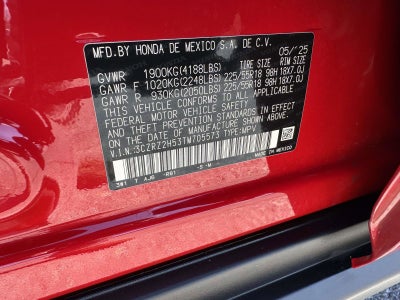 2026 Honda HR-V Sport