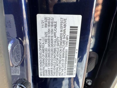 2022 Honda Pilot EX-L