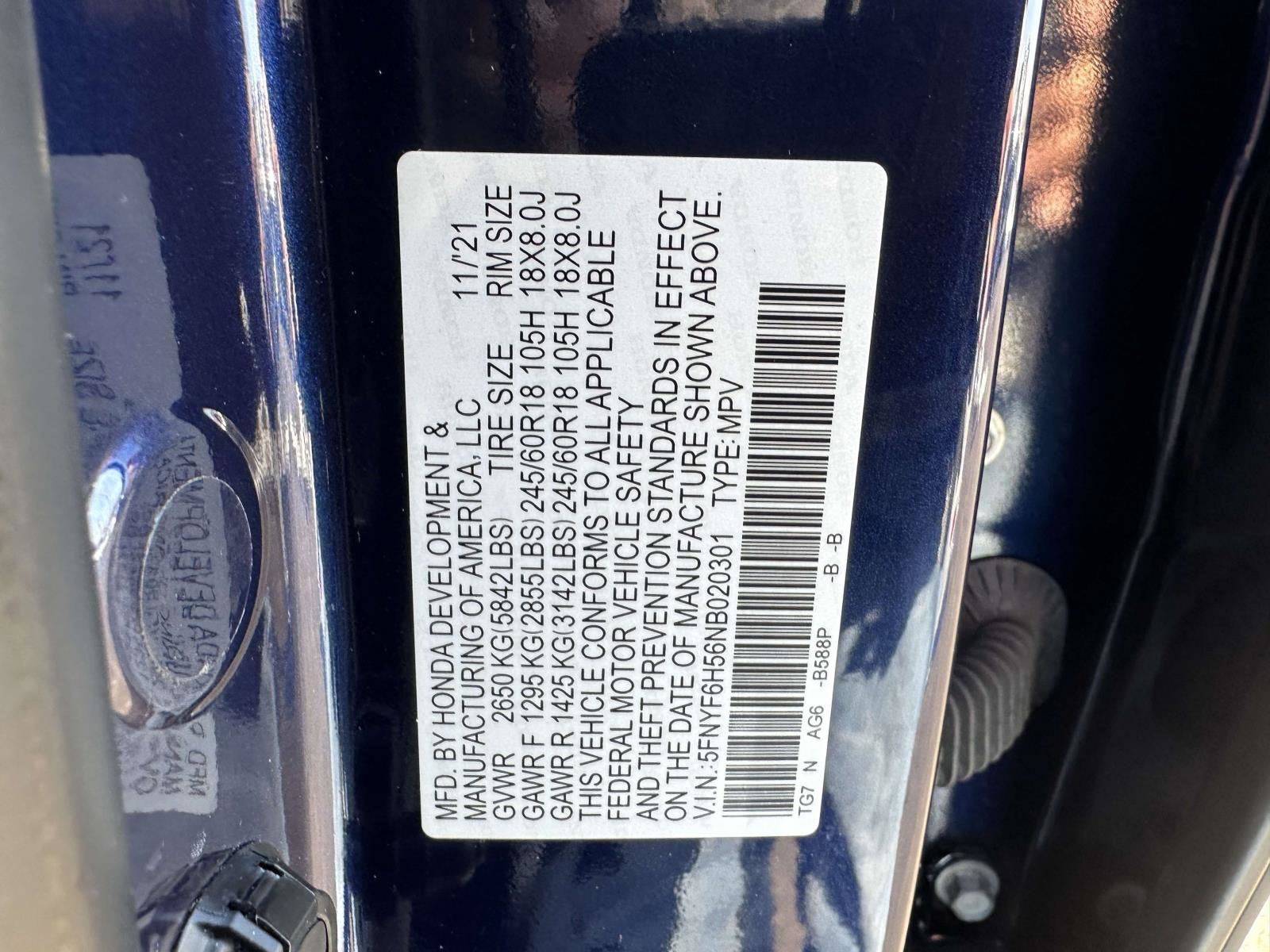 2022 Honda Pilot EX-L