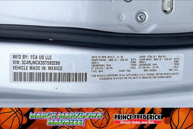 2025 Jeep Wagoneer S Limited