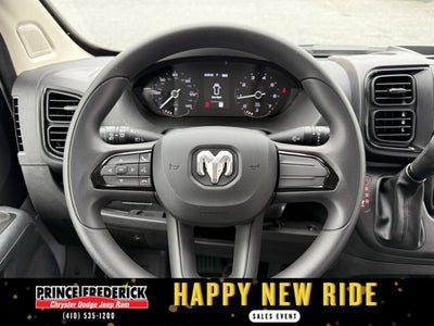 2026 RAM ProMaster Cargo Van Tradesman