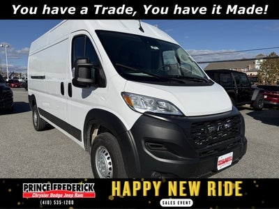 2026 RAM ProMaster Cargo Van Tradesman
