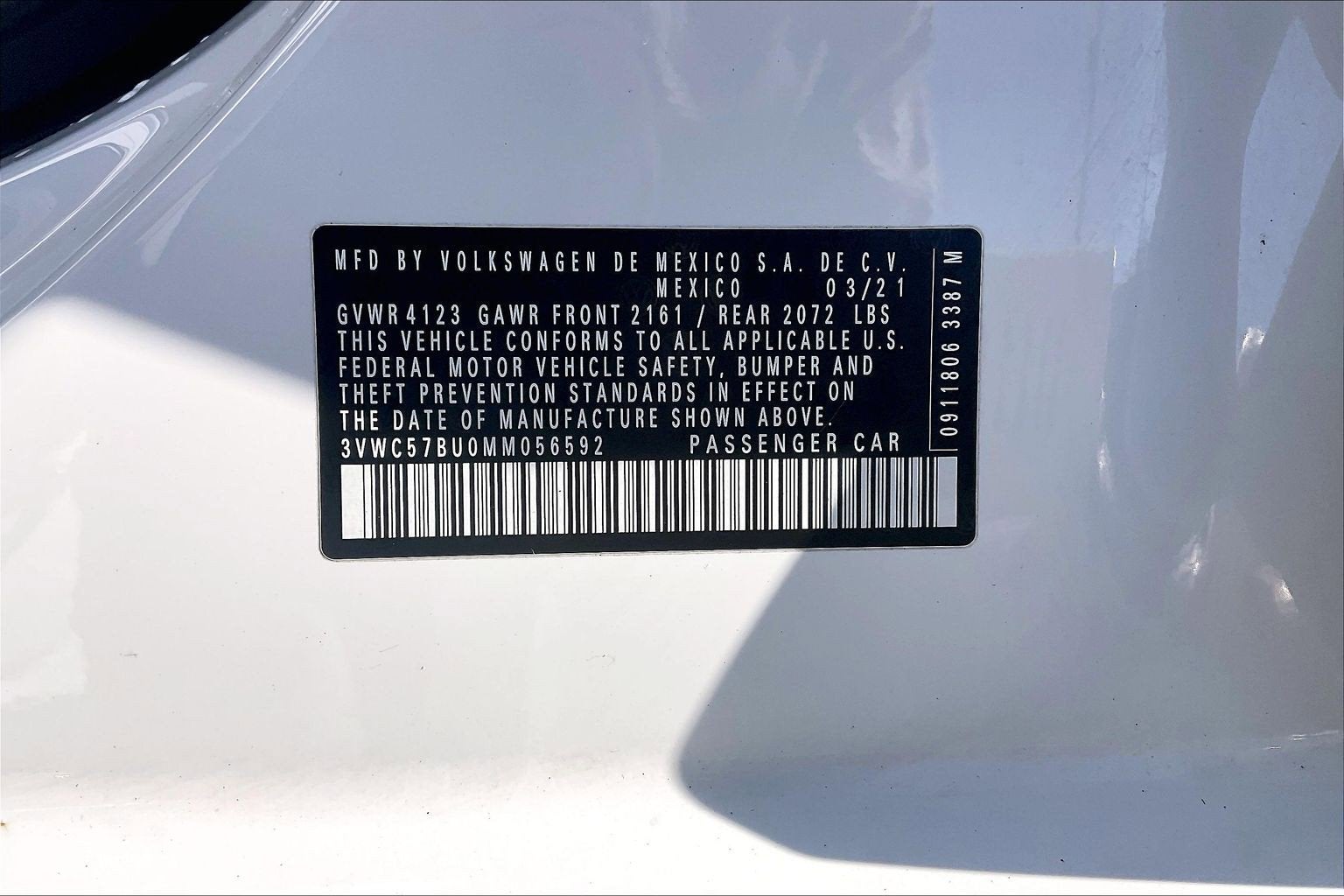 2021 Volkswagen Jetta SE