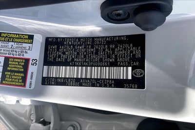 2023 Toyota Camry XSE