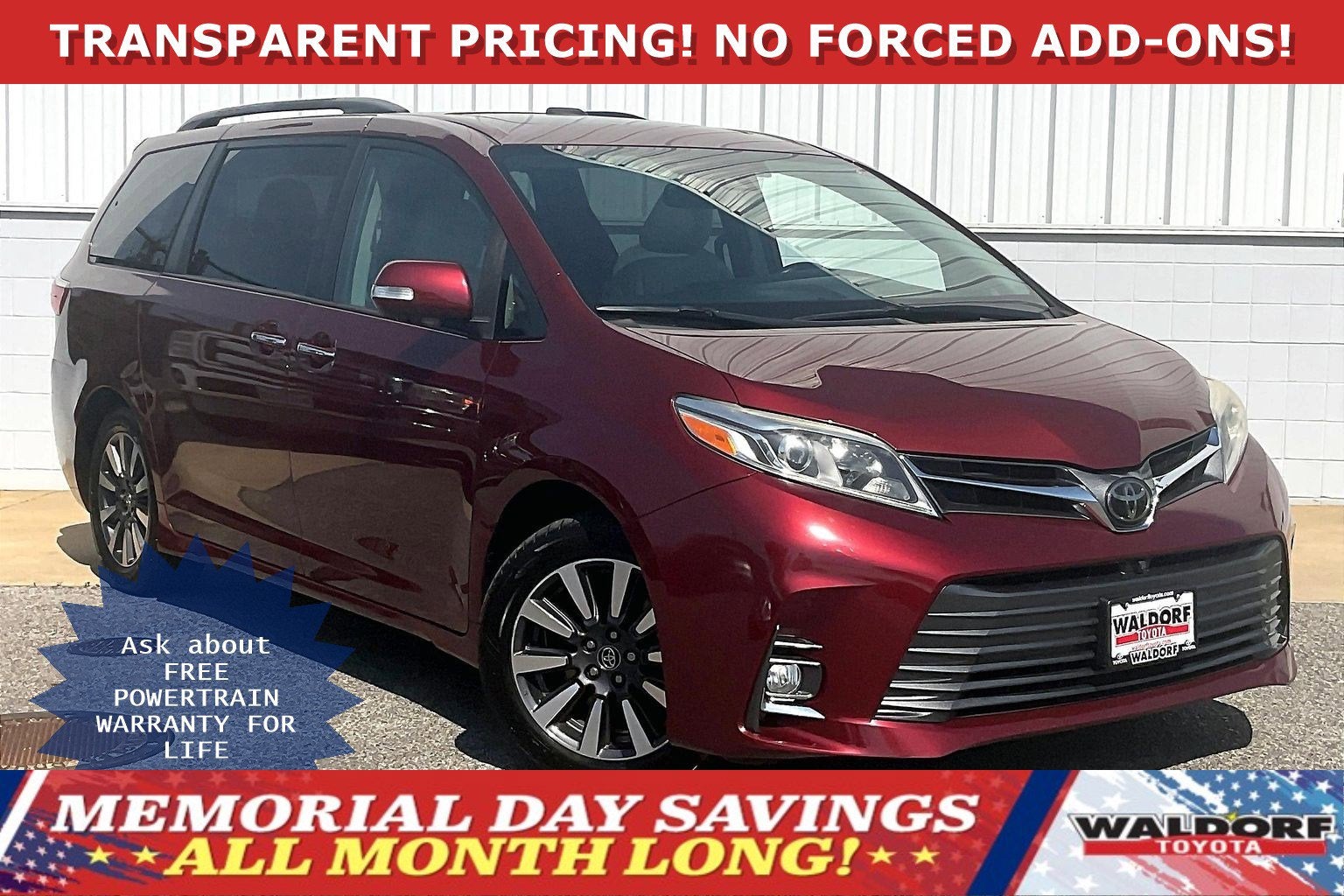2019 Toyota Sienna Limited Premium