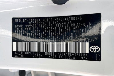 2024 Toyota Corolla LE