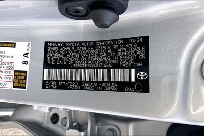 2025 Toyota Corolla LE