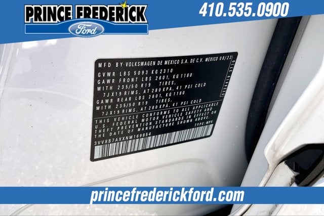 2022 Volkswagen Tiguan SE R-Line Black