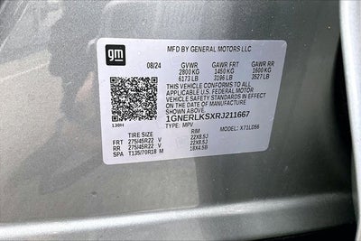 2024 Chevrolet Traverse FWD RS