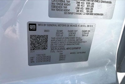 2024 GMC Sierra 1500 AT4X