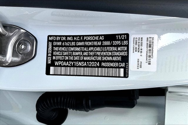 2022 Porsche Taycan Base