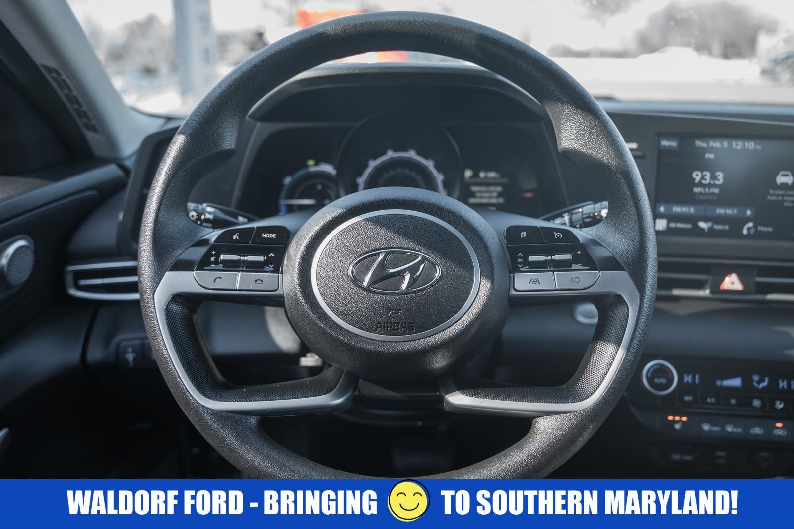 2021 Hyundai Elantra Hybrid Blue