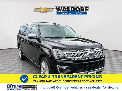 2018 Ford Expedition Max Platinum