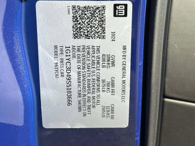 2025 Chevrolet Corvette Stingray 3LT