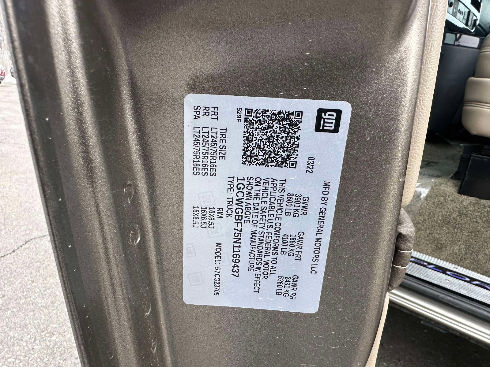 2022 Chevrolet Express Cargo 2500 WT