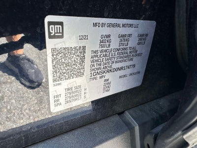 2022 Chevrolet Tahoe RST