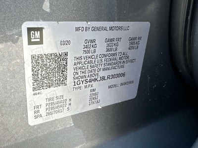2020 Cadillac Escalade ESV Luxury