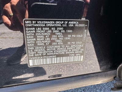 2023 Volkswagen Atlas Cross Sport 2.0T SE w/Technology