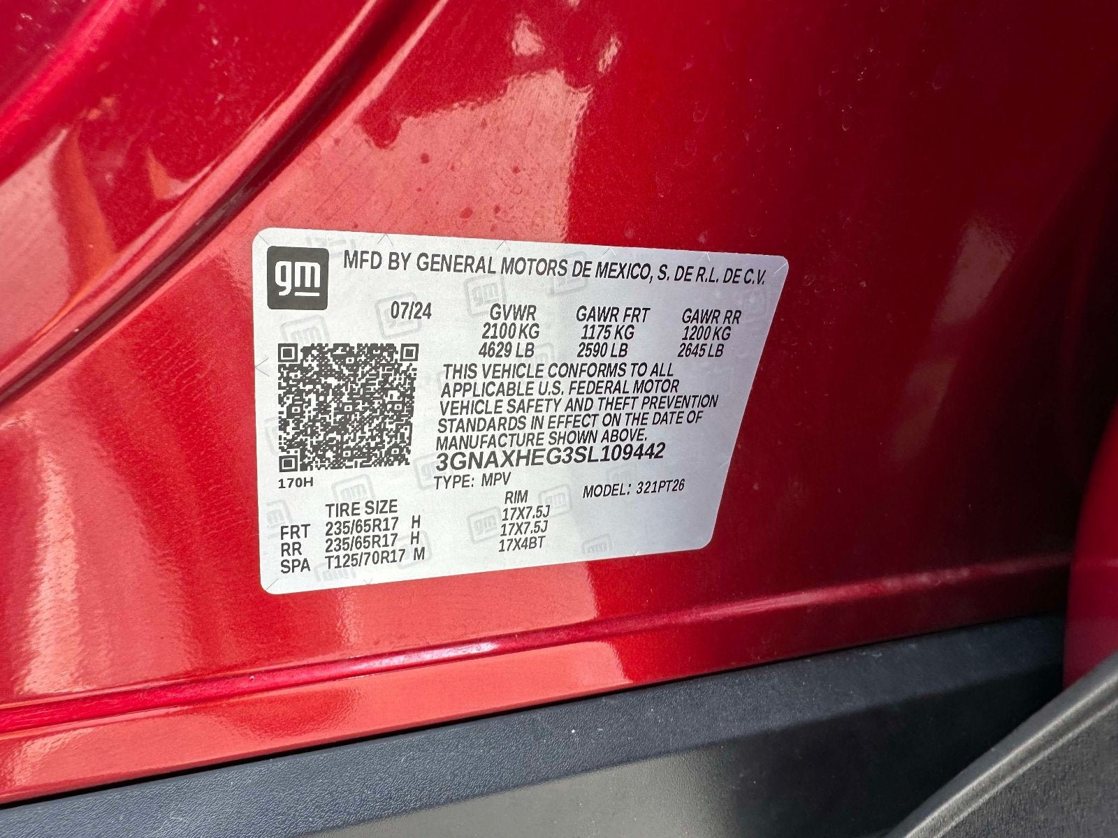 2025 Chevrolet Equinox LT