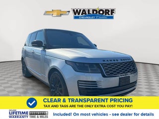 2020 Land Rover Range Rover HSE