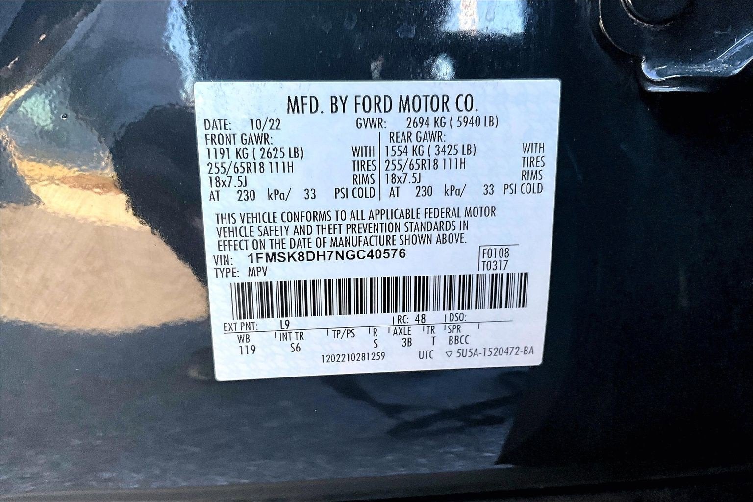 2022 Ford Explorer XLT